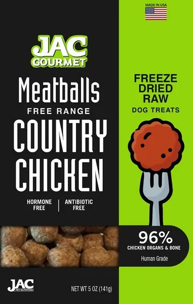1ea 3.5 oz. Jac Chicken Meatballs - Health/First Aid